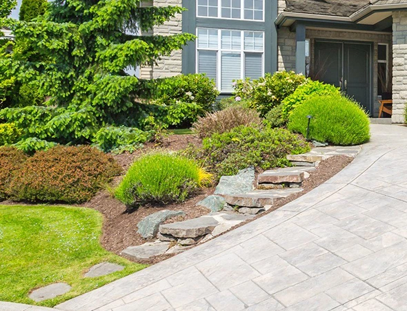 Rock Garden Installation in Grand Rapids
