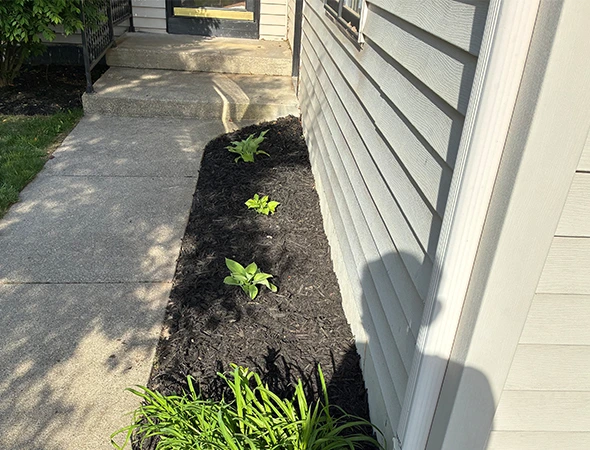 Weed Prevention Through Mulching in Gaines Township